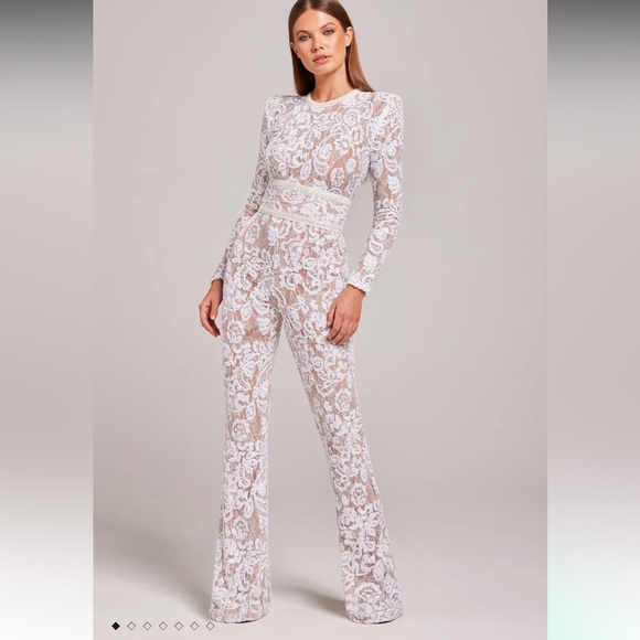 NADINE MERABI Pants - Wore for two hours amazing condition I have the box and tags for it
